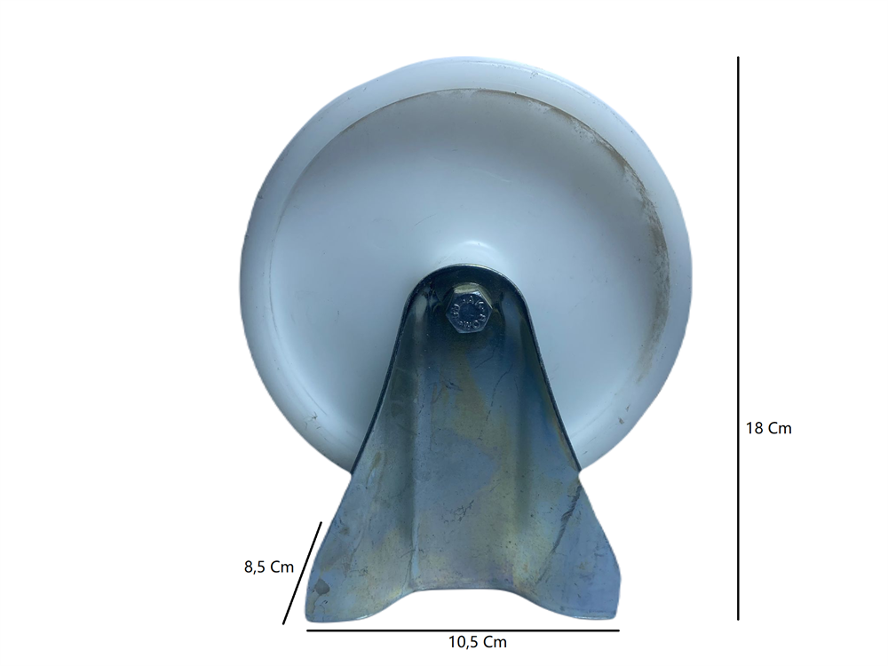 Kama Polyamid Sabit Teker 150x45 3307 MmbAğır Hizmet Tekerleri