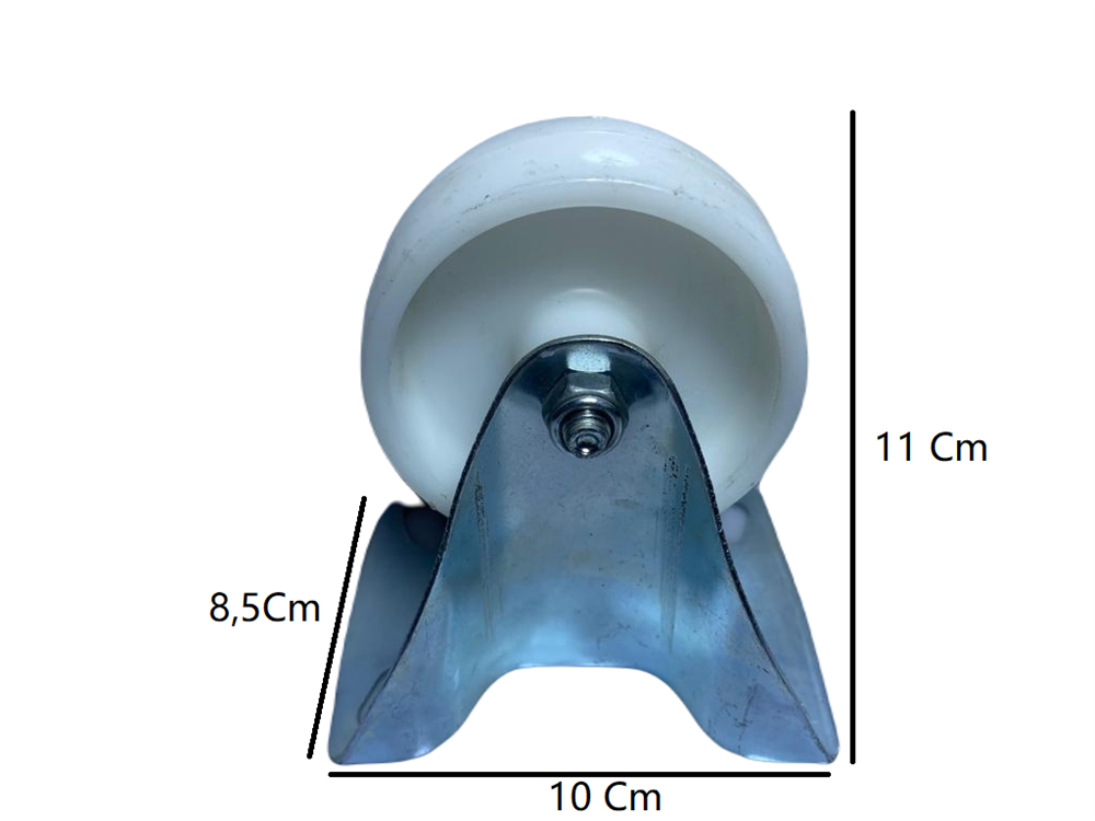 Kama Polyamid Sabit Teker 80x30 3307mmbAğır Hizmet Tekerleri