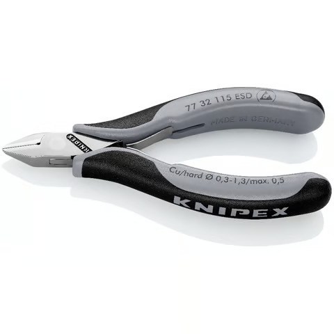 KNIPEX ELEKTRONİKÇİ YAN KESKİ ESD- KUTU MAFSALLI