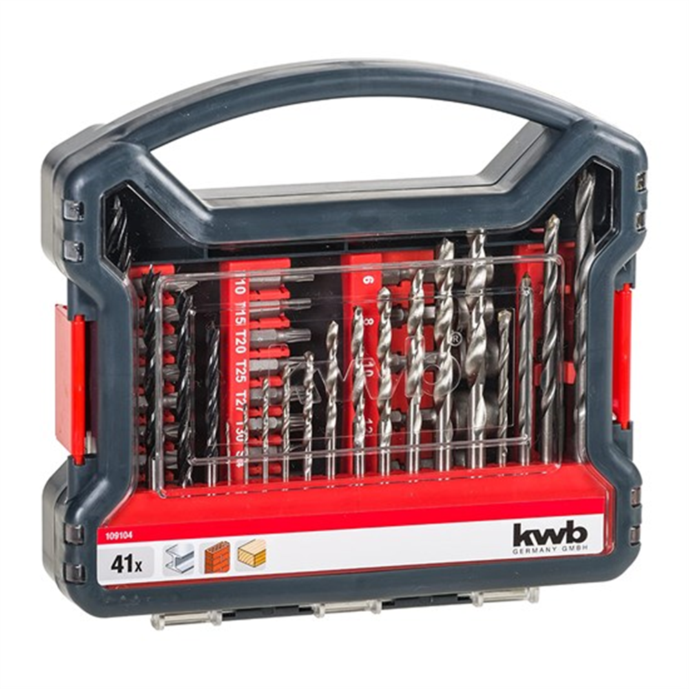 Kwb 41 Parça Matkap Ucu Ve Bits Set 109104Matkap Uçları