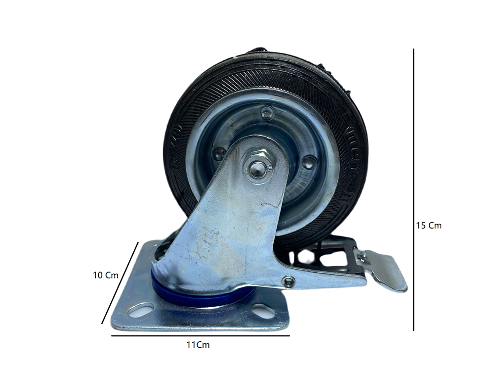 Mertsan Frenli Teker 125x40 Mm	Ağır Hizmet Tekerleri