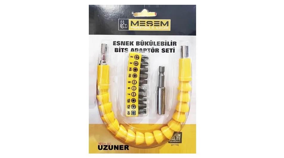 Meşem Esnek Bits Adaptör Seti 962Bits Uçlar ve Adaptörler