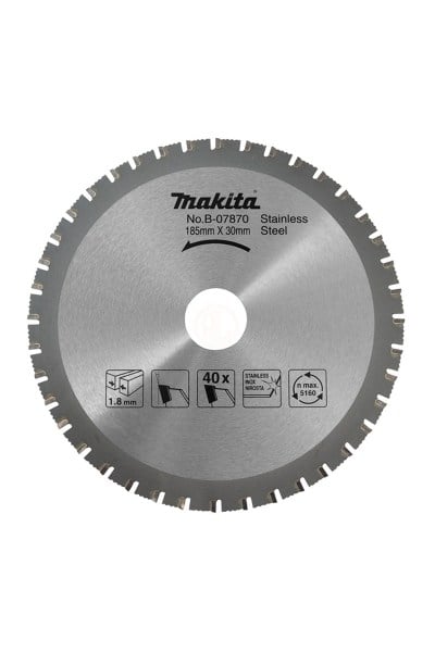 METAL KESME DAİRE TESTERE 185x40 DİŞ