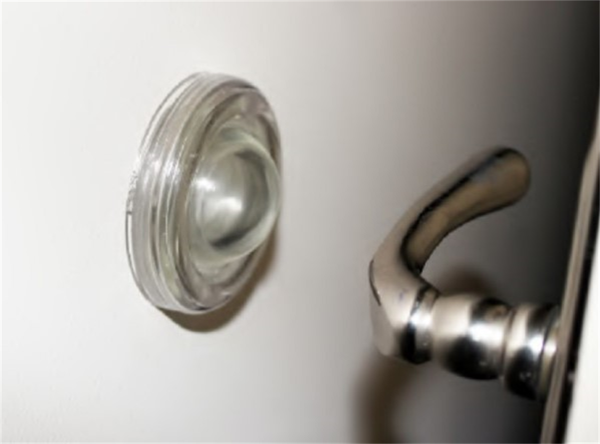 Metali Duvar Kapı Tamponu ŞeffafHırdavat Ürünleri