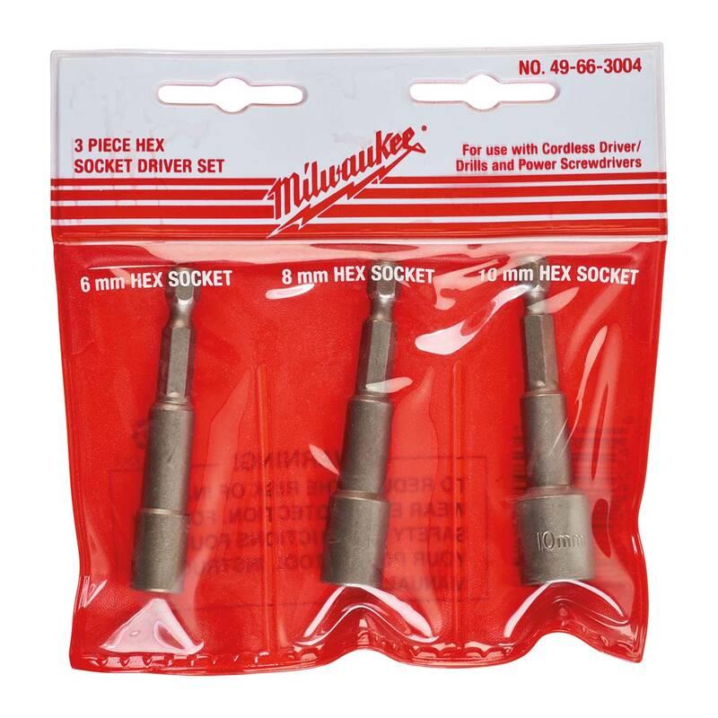 Milwaukee 3 Parça 65 Mm Shockwave Bits Uç Hex Lokma SetiLokma Setleri
