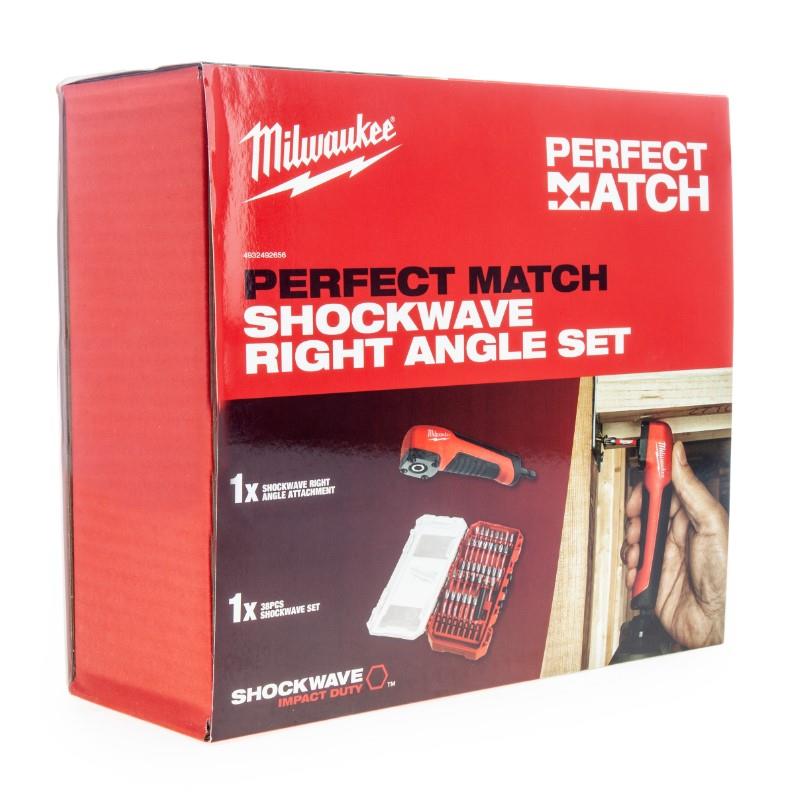 Milwaukee 49 Parça SHOCKWAVE Dik Açılı Darbeli Bits Seti 4932492656Matkap Uçları