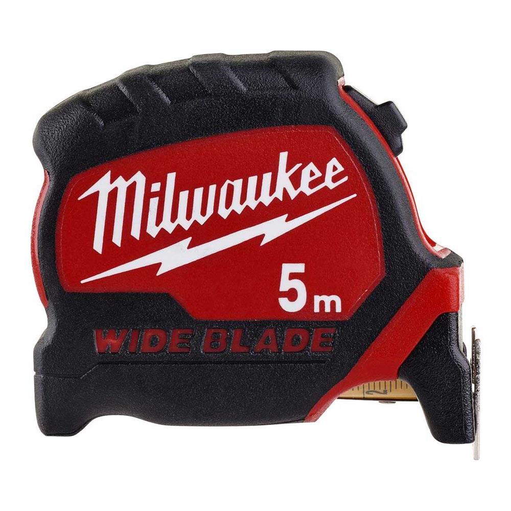 Milwaukee 5 M Çift Taraflı Manyetik Uçlu Wide Blade Şerit Metre 4932471815Şerit Metreler