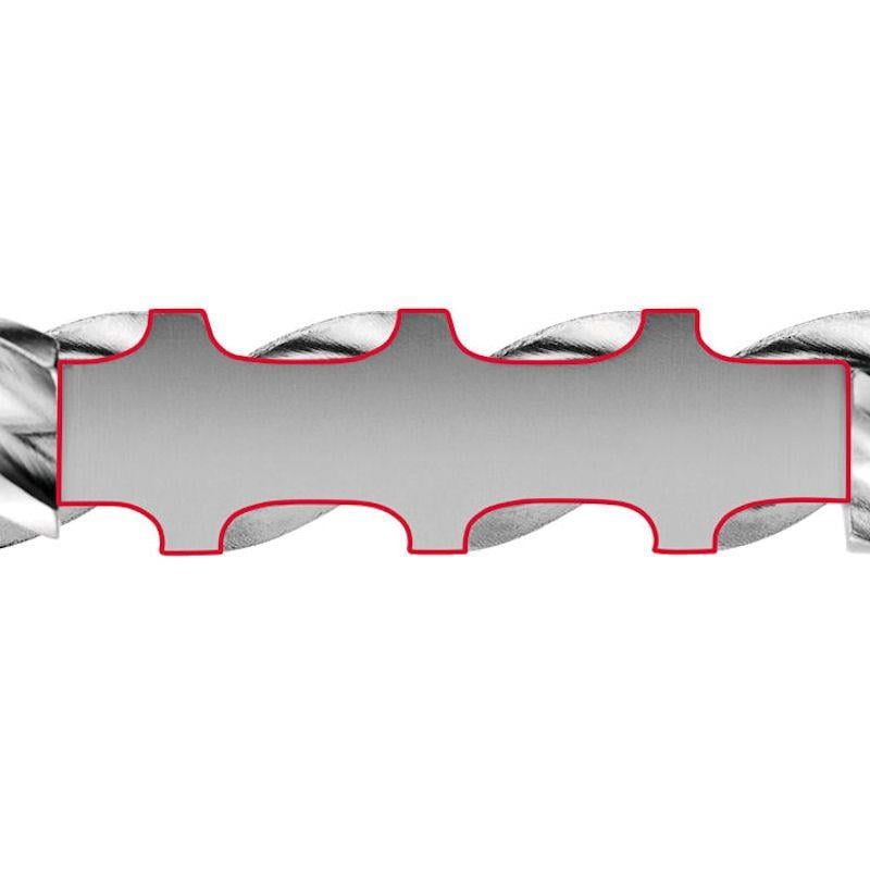 Milwaukee 5 Parça Sds-Plus MX4 Seri 4 Elmaslı Matkap Uç Seti 4932352835Matkap Uçları