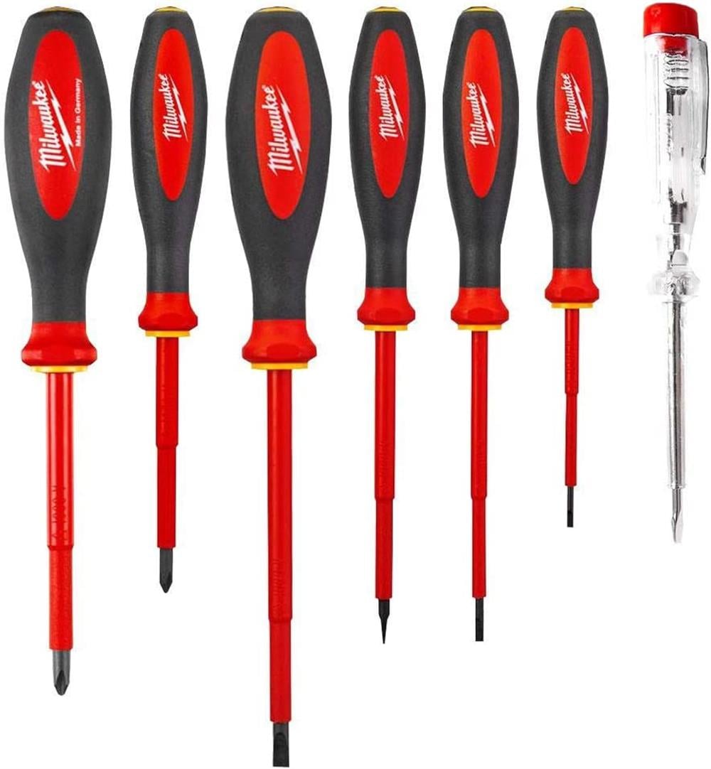 Milwaukee 7 Parça Tornavida Set 4058546220136Tornavidalar