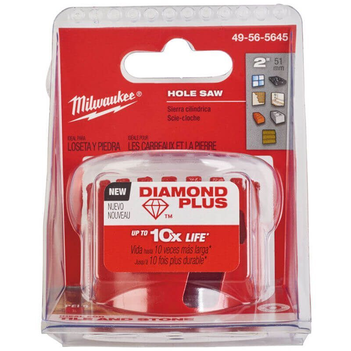 Milwaukee Diamond Plus Elmas Panç 51 mm 49565645