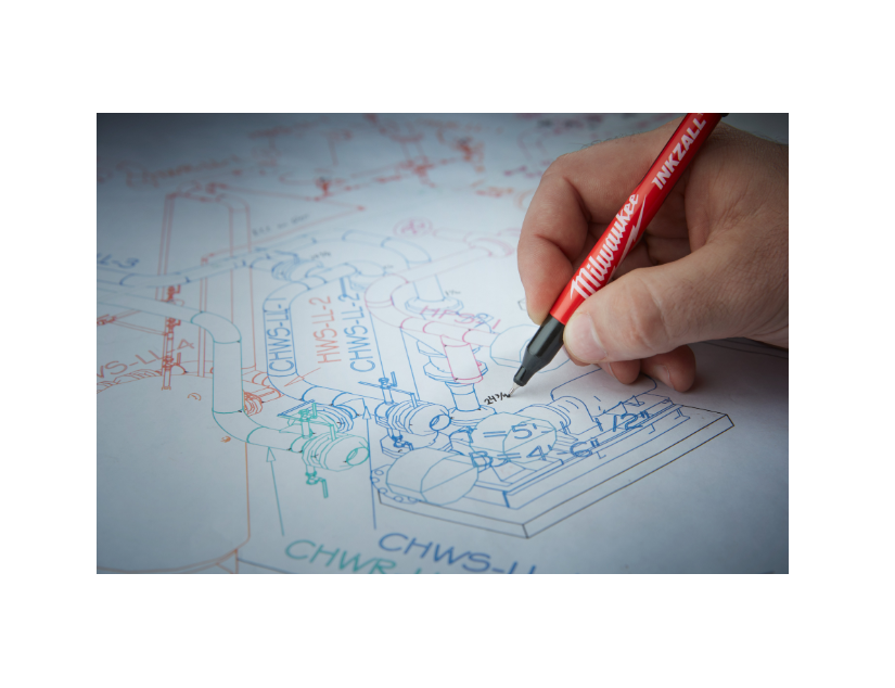 Milwaukee İnce Uçlu Marker Kalem 4'lü 48223164İşaretleme Kalemleri