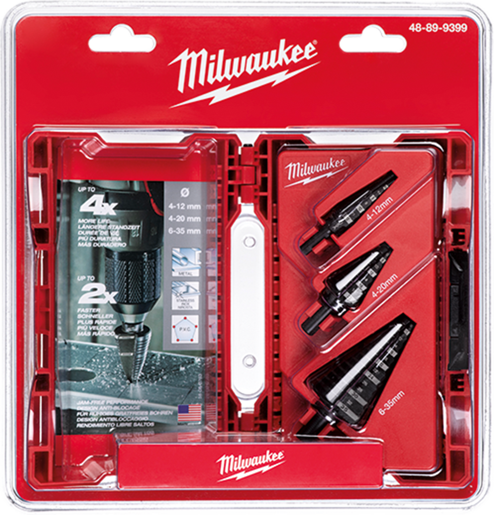 Milwaukee Kademeli Matkap Ucu Seti 3 Parça 48899399Matkap Uçları