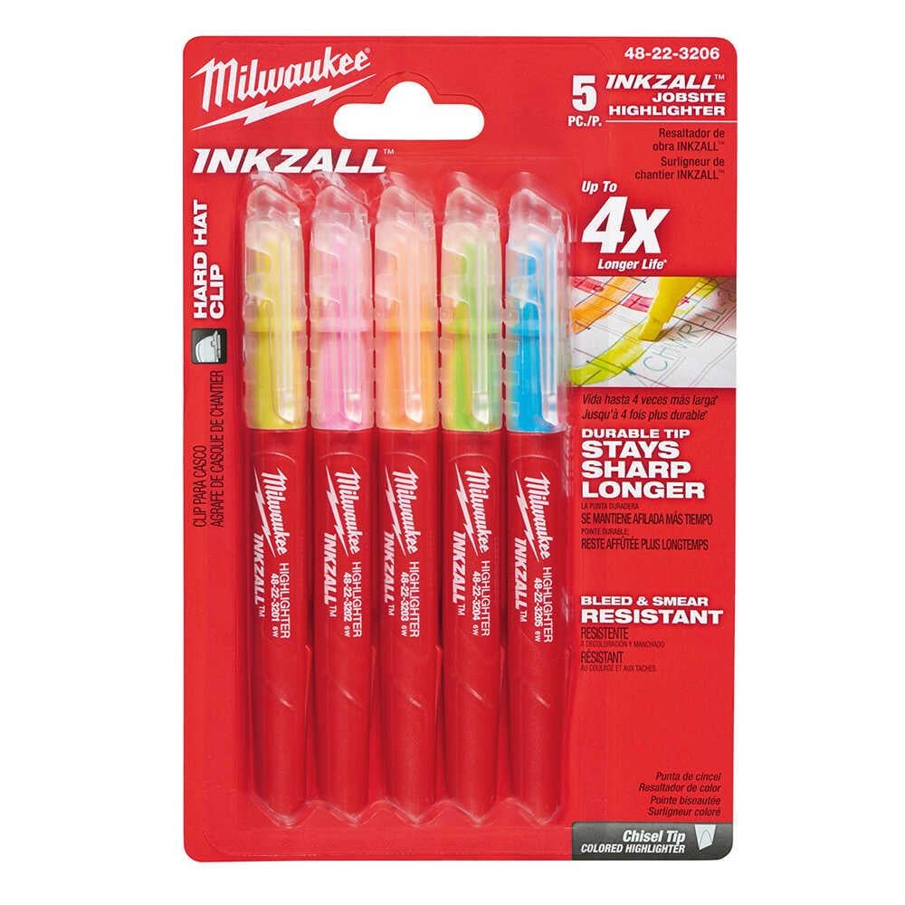 Milwaukee Marker Kalem Farklı Renk 5'li PK 48223206İşaretleme Kalemleri