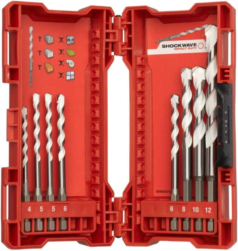 Milwaukee Multi Beton Matkap Ucu Hex Girişli 8 Parça 4932471112Matkap Uçları