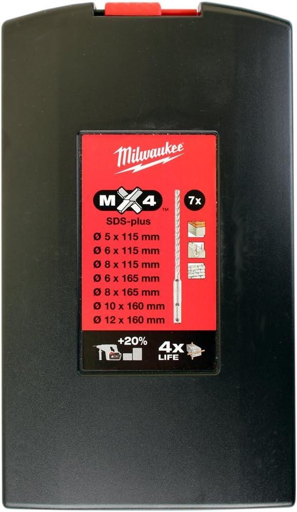 Milwaukee Sds Plus Matkap Ucu 4 Elmas 7 Parça 4932451464Matkap Uçları