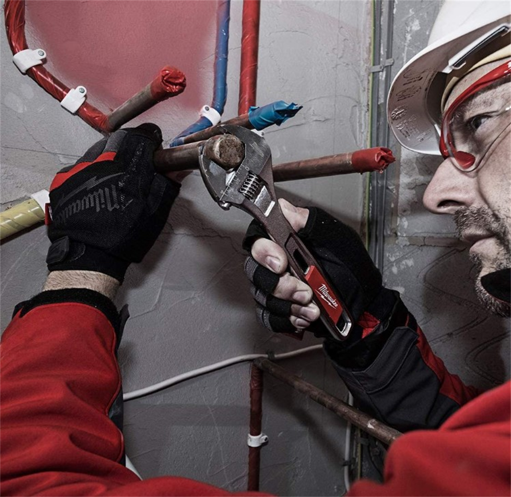 Milwaukee T48227408 Ağır Hizmet Tipi Kurbağacık Anahtarı 200Mm 8”Kurbağacık Anahtarlar