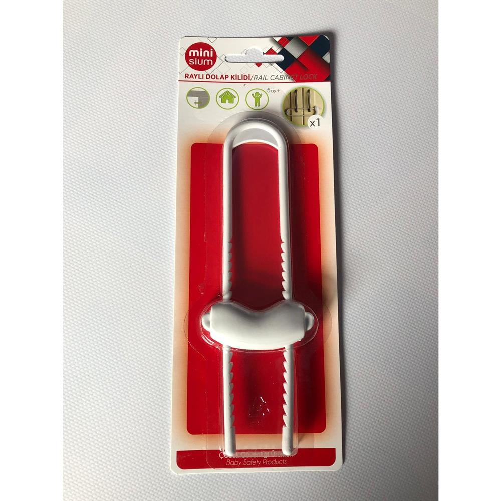Minisium Tekli Raylı Dolap Kilidi 983Kilitler