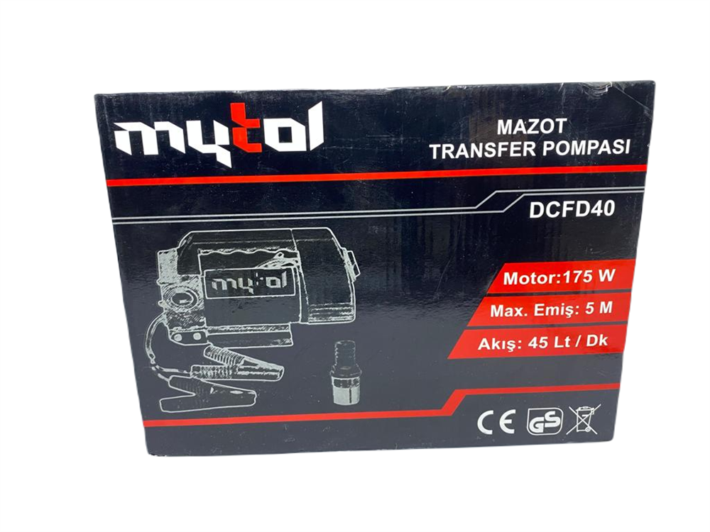 MYTOL MAZOT TRANSFER POMPASI DCFD40 24 VYakıt Transfer Pompaları