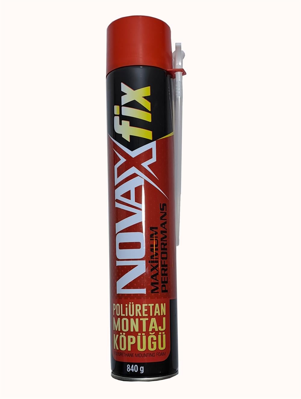 Novaxfix Pipetli Poliüretan Montaj Köpüğü 750 Ml 840 GrYapı Kimyasalları