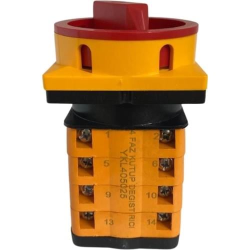 Opaş Çift Devirli Motor Şalteri Tek Yön 0-1-2 KilitliElektrik & Tesisat Malzemeleri