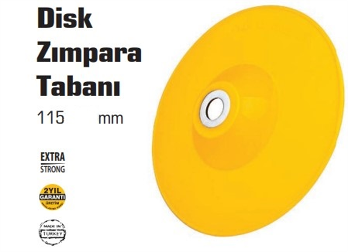 Plastik Disk Zımpara Tabanı 115 Mm SGS291Zımparalar