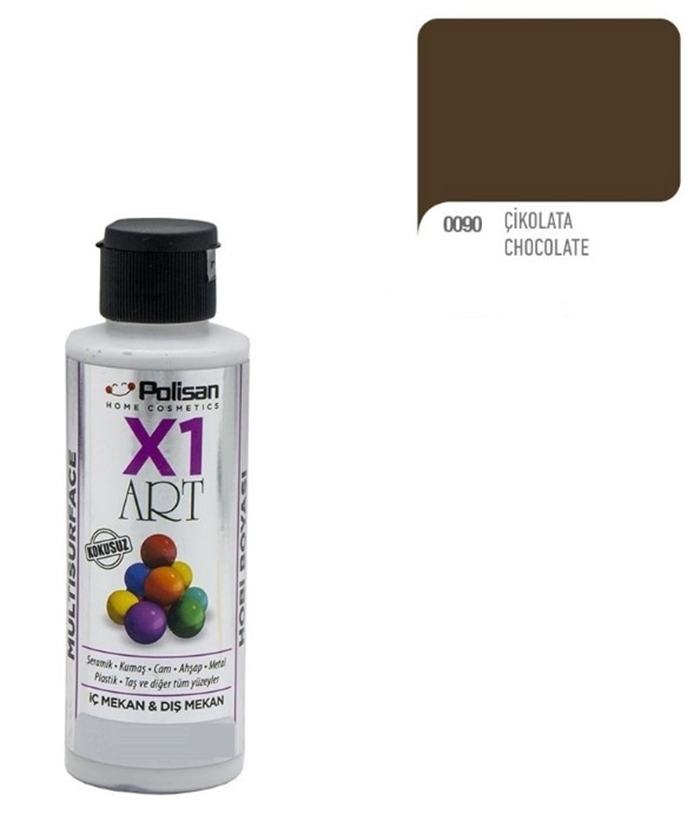Polisan X1 Art Multısurface Hobi Boyası 120 MLHobi Boyaları