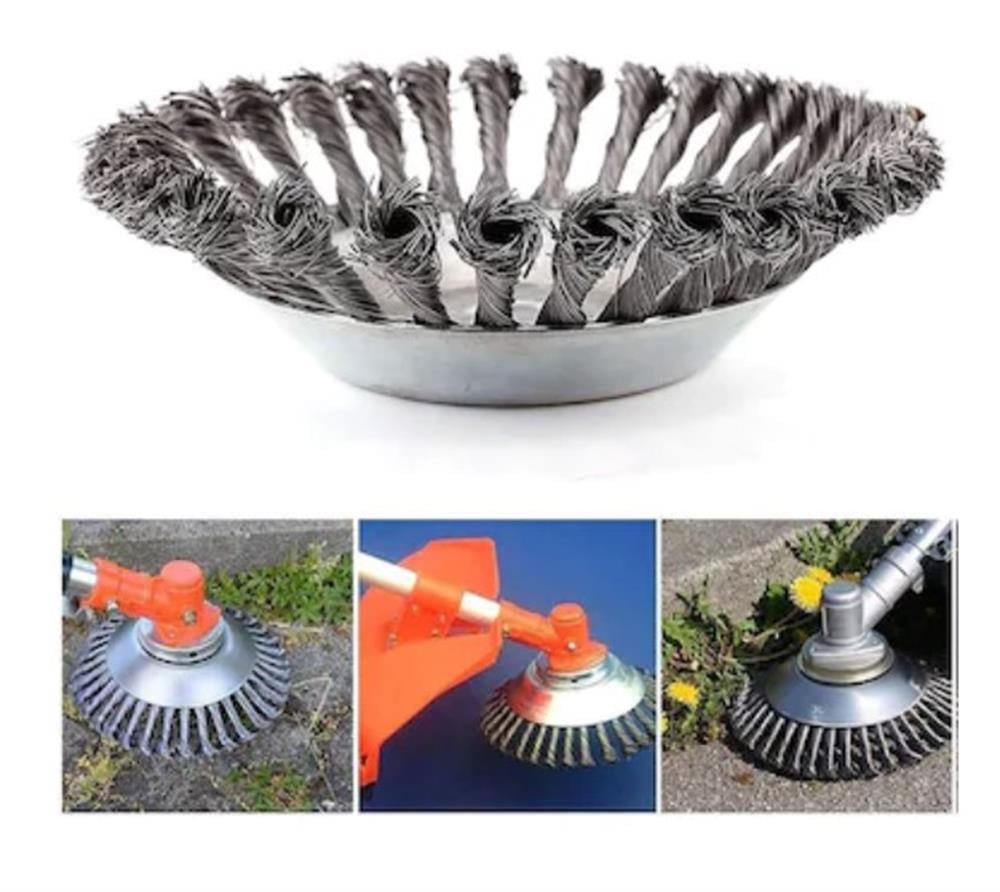 Rapco Motorlu Tırpan Çelik Telli Fırça Başlık 8''Misinalar