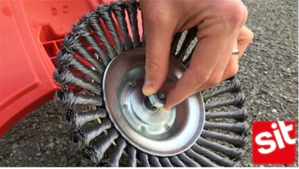 Rapco Motorlu Tırpan Çelik Telli Fırça Başlık 8''Misinalar
