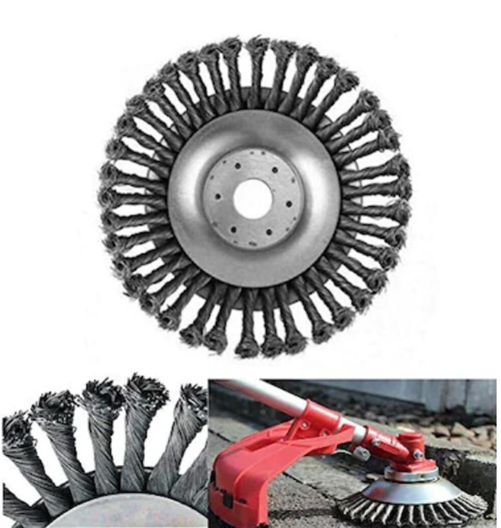 Rapco Motorlu Tırpan Çelik Telli Fırça Başlık 8''Misinalar