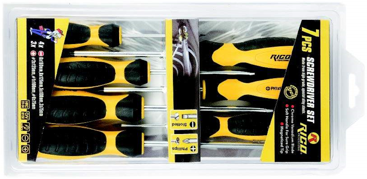 Rico Tornavida Seti Klasik 7 Parça RK0026