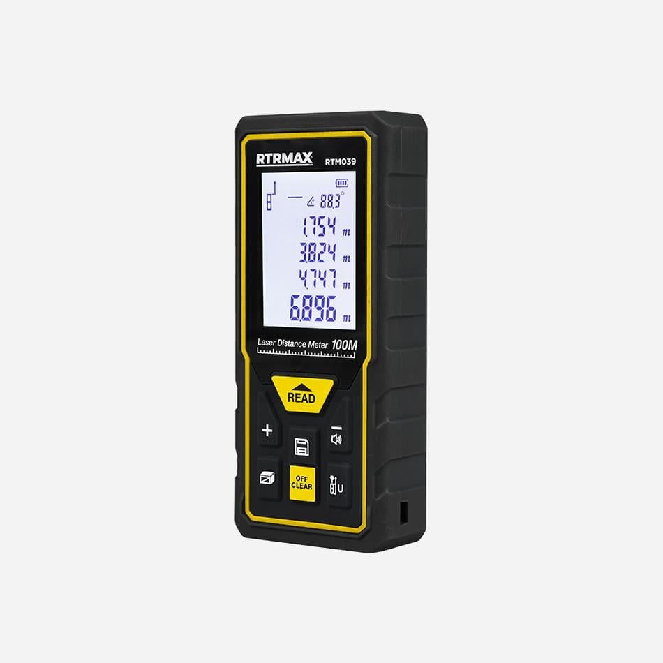 RTRMAX 100 Mt Lazer Mesafe Ölçer RTM039Dijital Ölçü Aleti