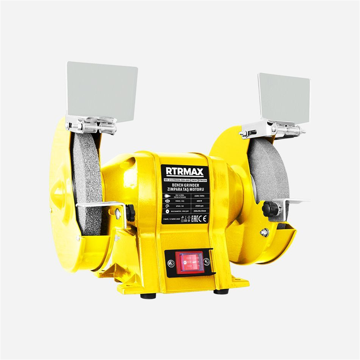 Rtrmax RTM420A Zımpara Taş Motoru 400 Watt