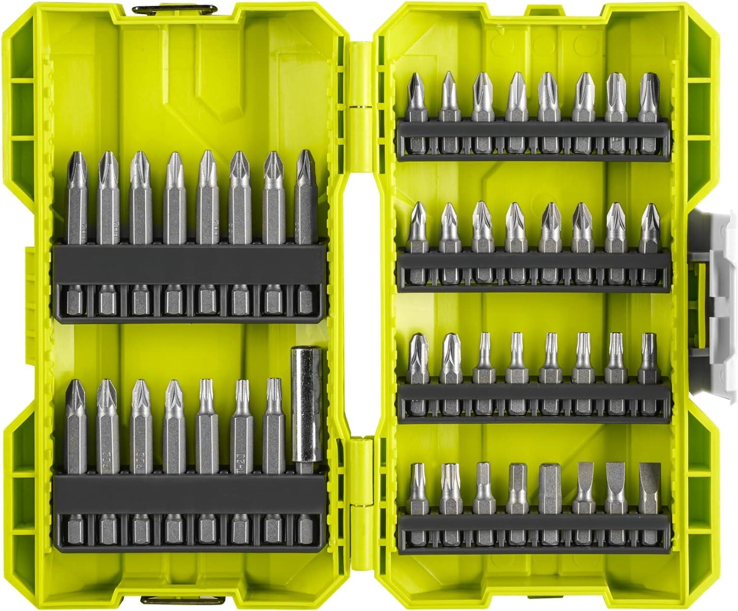 Ryobı RAK48SSD Vidalama Seti 48 Parça 5132003301Vidalama Uçları