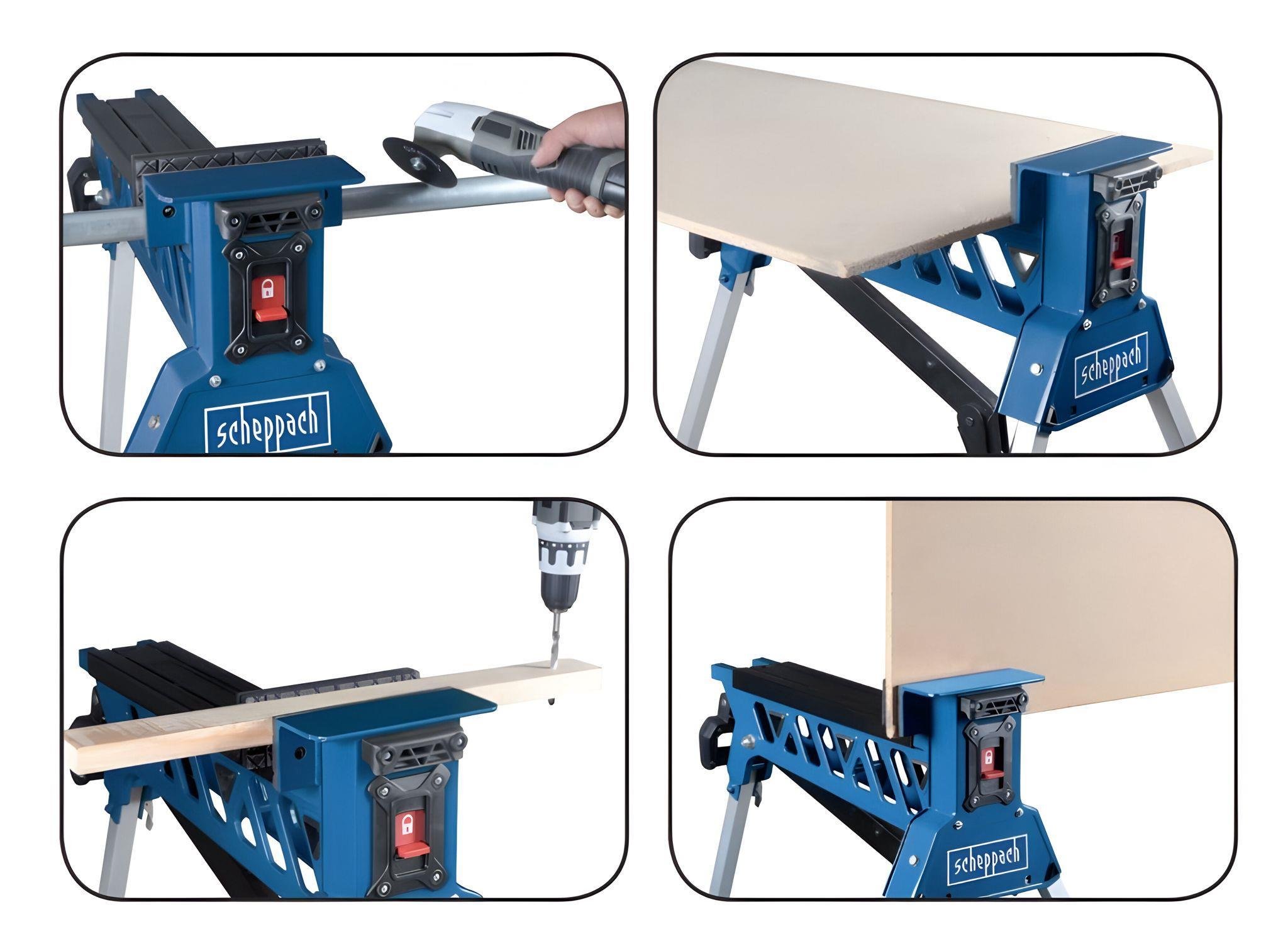 Scheppach Çok Amaçlı Çalışma Tezgahı MJ180Çalışma Tezgahları