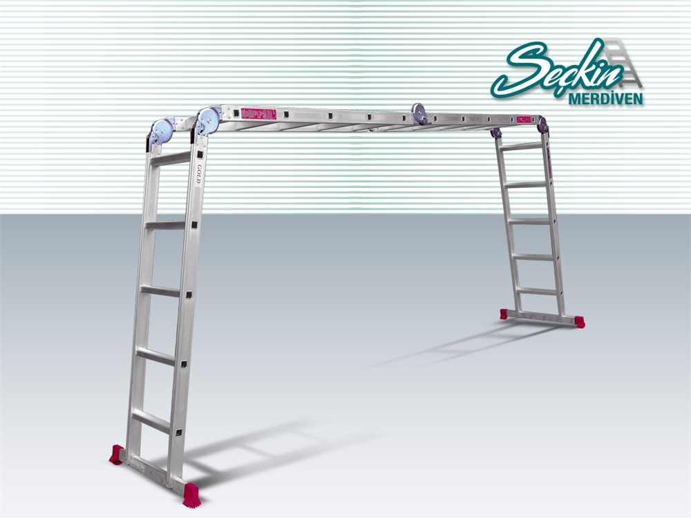 Seçkin 4x5 20 Basamaklı 5,70M Akrobat MerdivenMerdiven Grubu