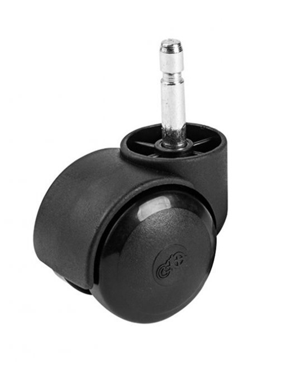 Servis Tekeri 50x20 Geçmeli İnce Tipi Plastik SiyahMasa ve Sandalye Tekerleri