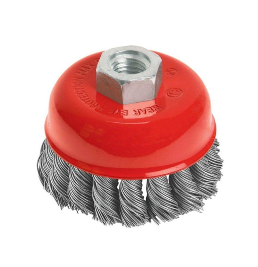 Sfd Çanak Fırça Burgulu 100 MmÇanak Fırçalar