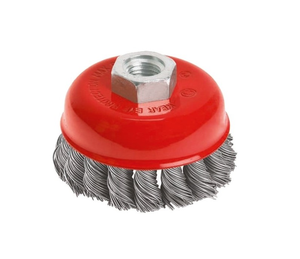 Sgs Çanak Fırça Burgulu 80 Mm Sgs791Çanak Fırçalar