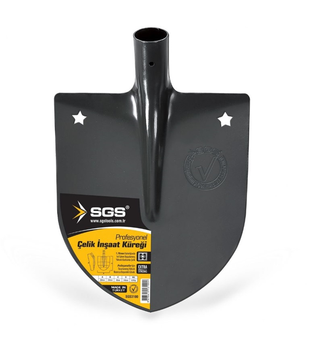 SGS Çelik İnşaat Küreği 3100Kazma, Kürek ve Bel Grubu