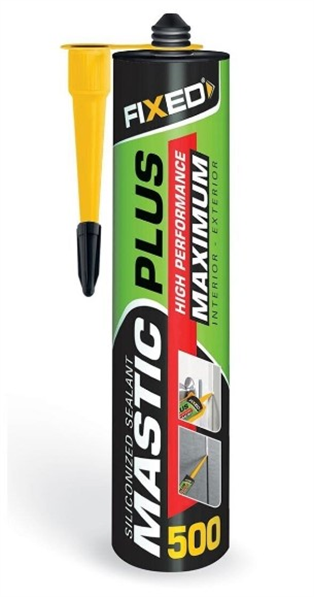 SGS Fıxed Silikonize Mastik 500 Gr F500Yapı Kimyasalları