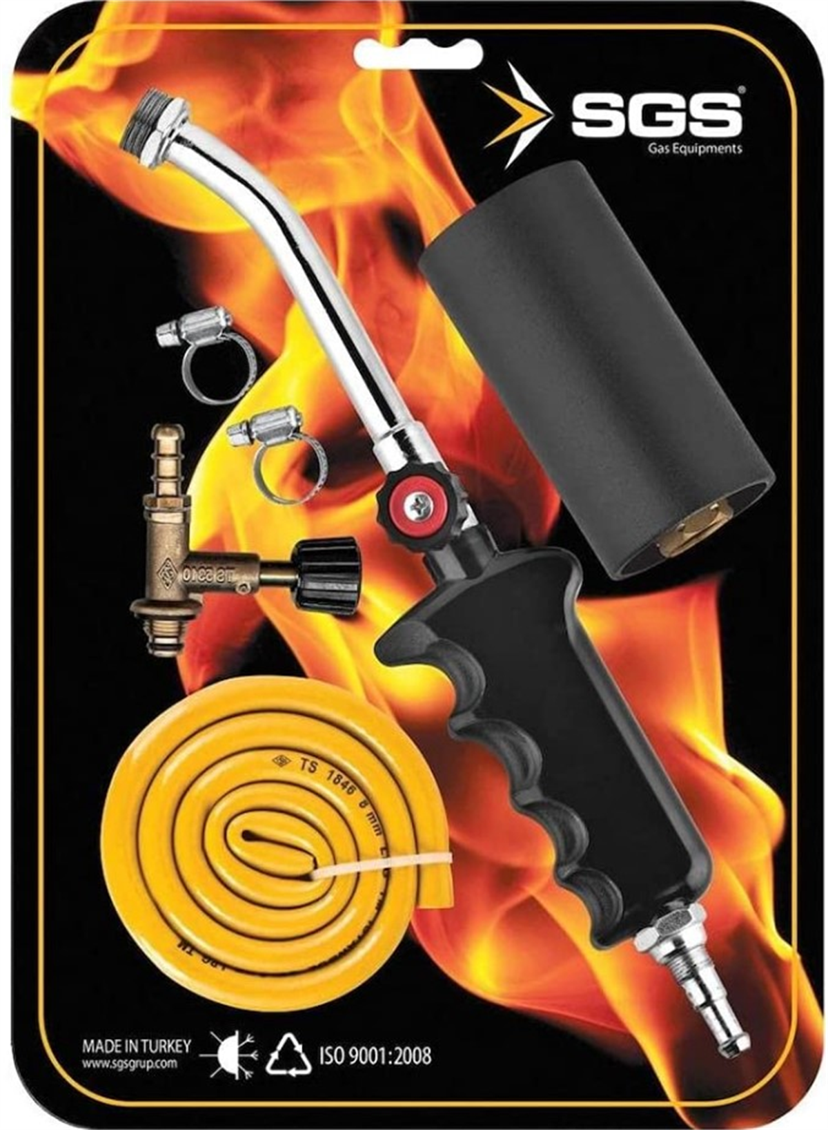 SGS Şalümo Vanalı Vakumlu Set SGS805Hırdavat Ürünleri