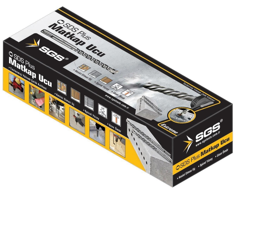 SGS Sds-Plus Matkap Ucu 16 X 350 Mm SGS1544Matkap Uçları