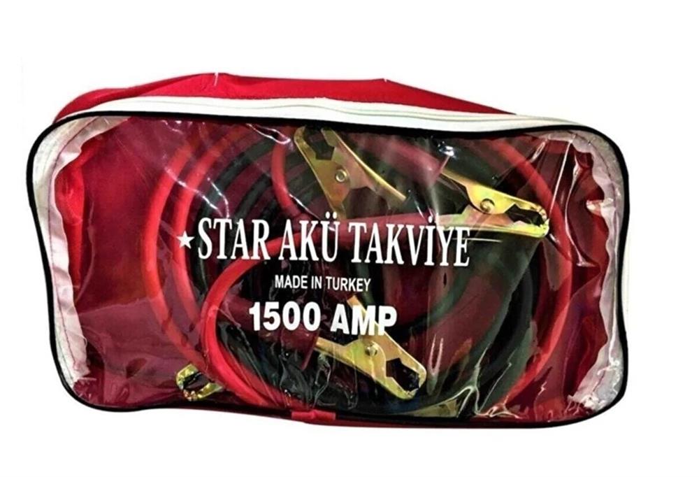 Star Akü Takviye Kablosu 1500 AmperAkü Takviye Kabloları