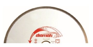 SÜREKLİ TİP ELMAS TESTERE 250 mm