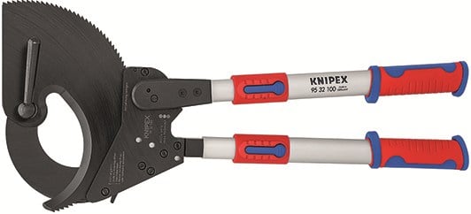 TELESKOPİK KOLLU CIRCIRLI KABLO MAKASI 650 - 860 mm