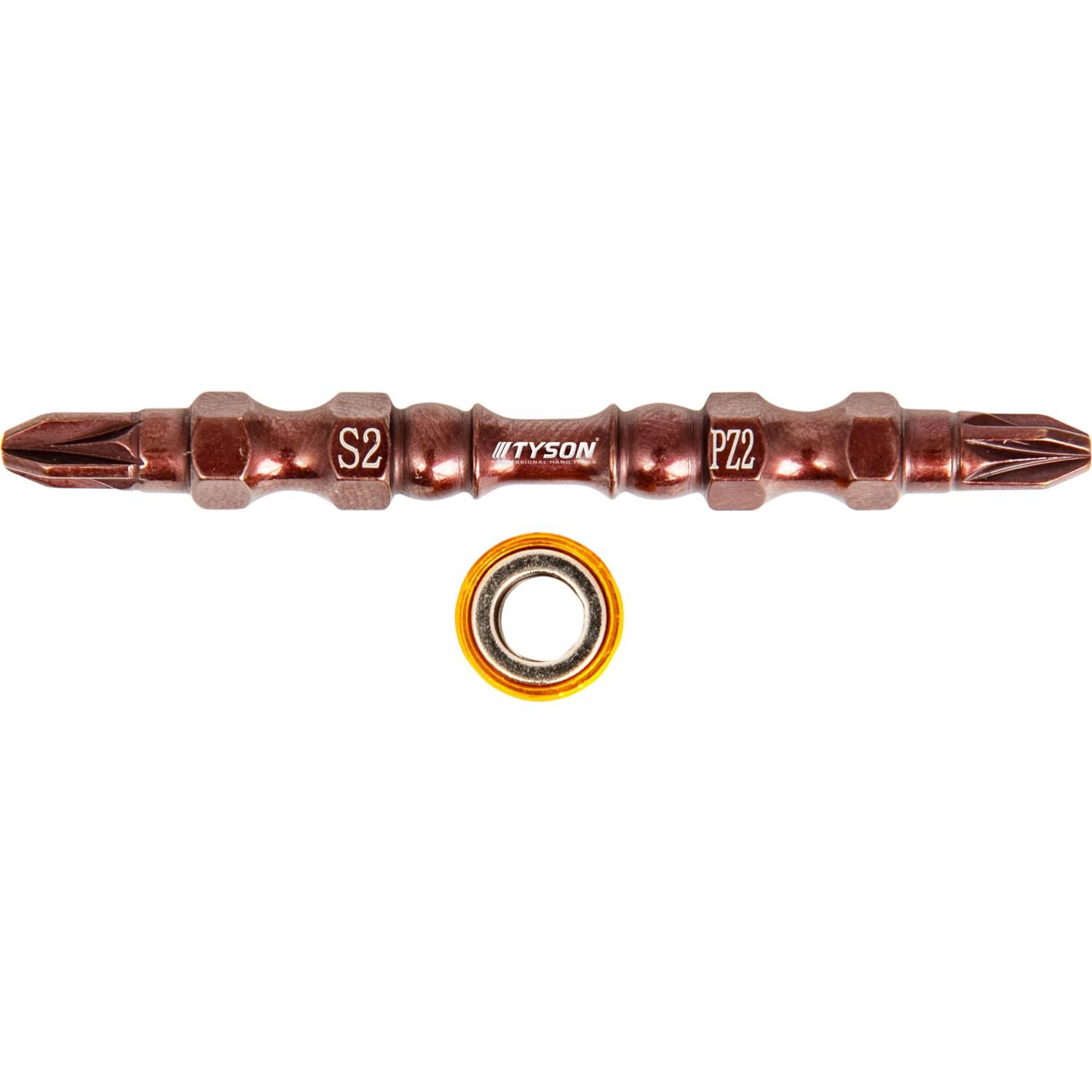 Tyson Mıknatıslı Bits Uç Pz2*65 Çift Yönlü 9682 1 AdetBits Setler