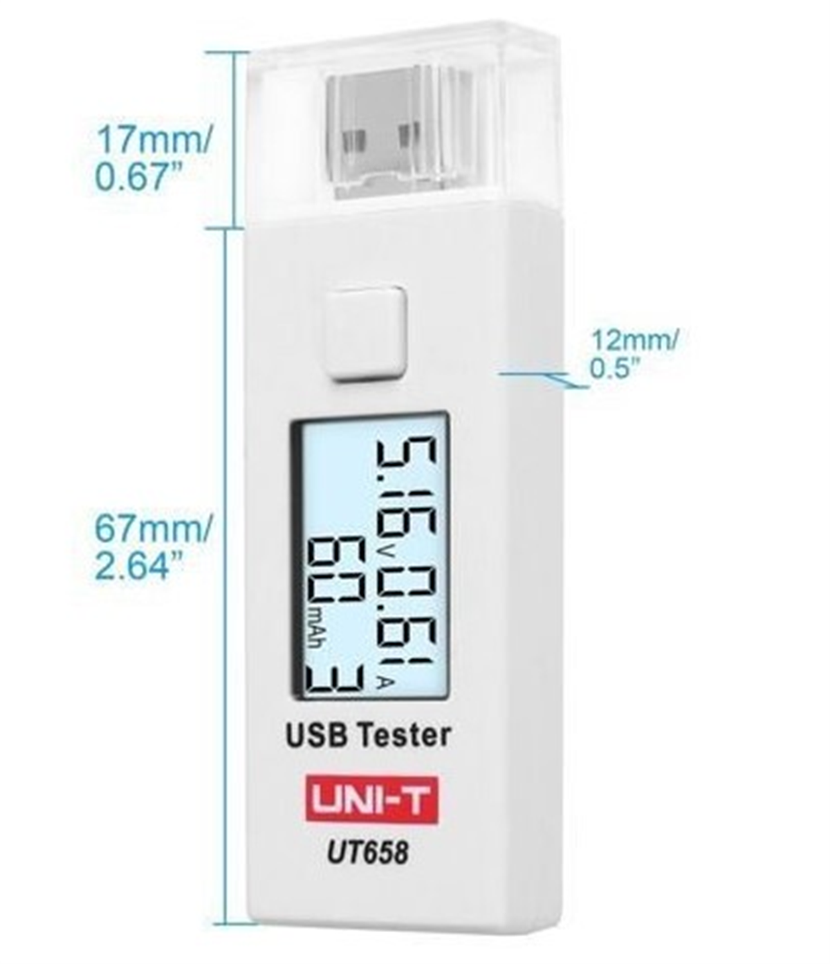 Unı-T Usb Test Dedektörü UT658Dijital Ölçü Aleti