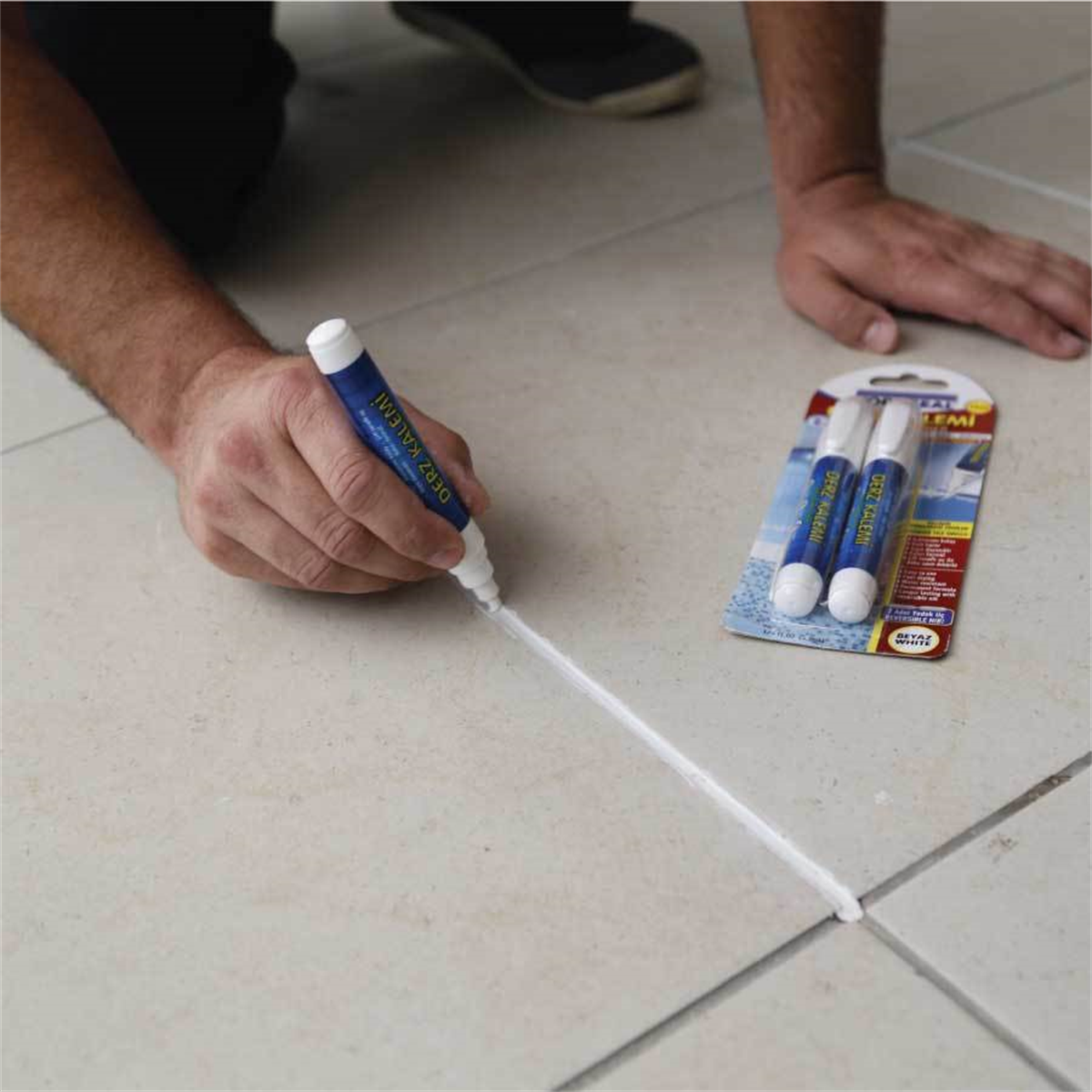 VODASEAL Derz Kalemi 2'li Eko Series Beyaz