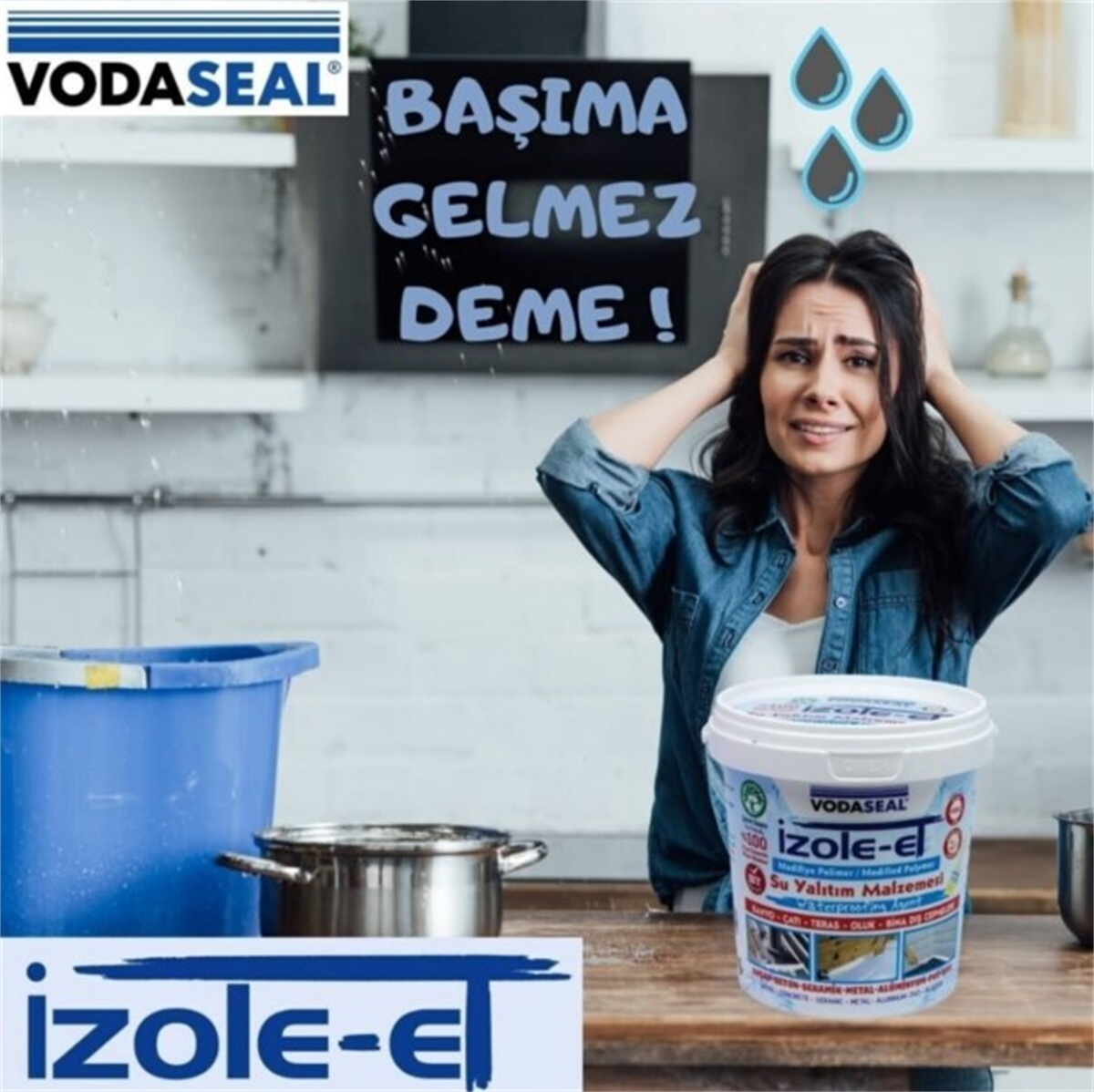 Vodaseal İzole Et 1 KgYapıştırıcılar