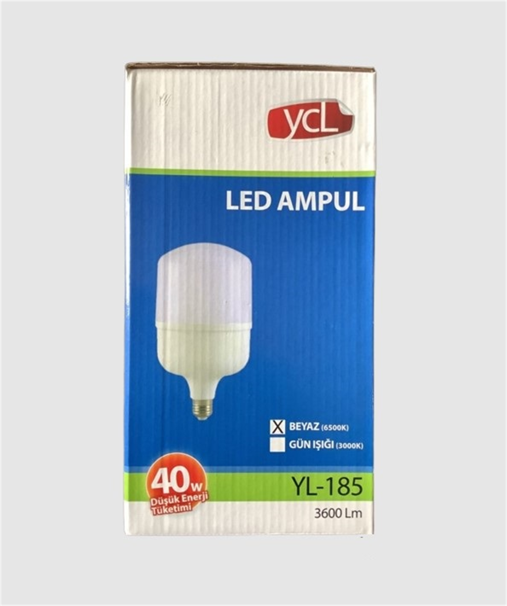 Ycl  Led Torch Ampul 40w Beyaz  YL-185Led Ampuller